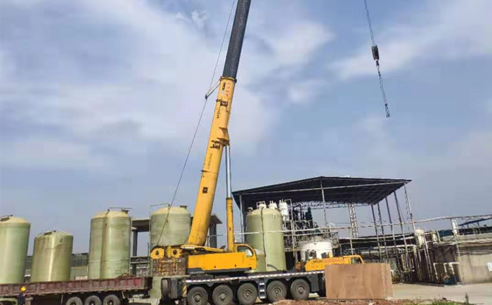 MVR蒸發結晶濃縮項目安裝現場 MVR蒸發結晶濃縮項目安裝現場