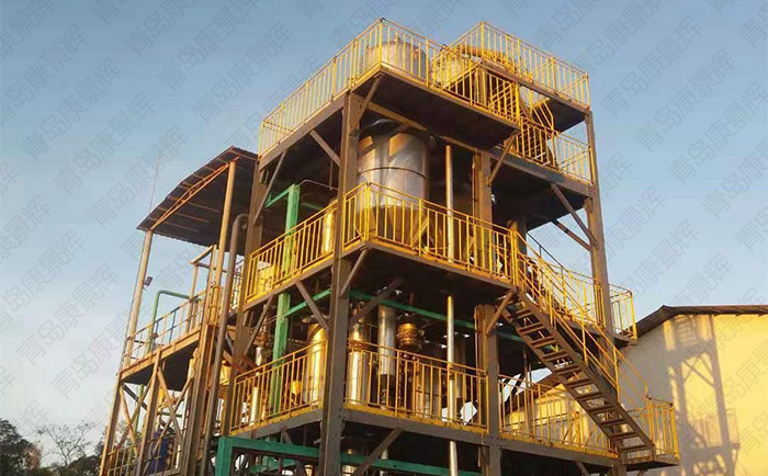 投入使用的多效蒸發器 投入使用的多效蒸發器