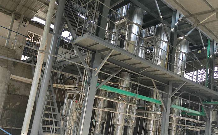 丙烯腈廢水四效蒸發器 丙烯腈廢水四效蒸發器
