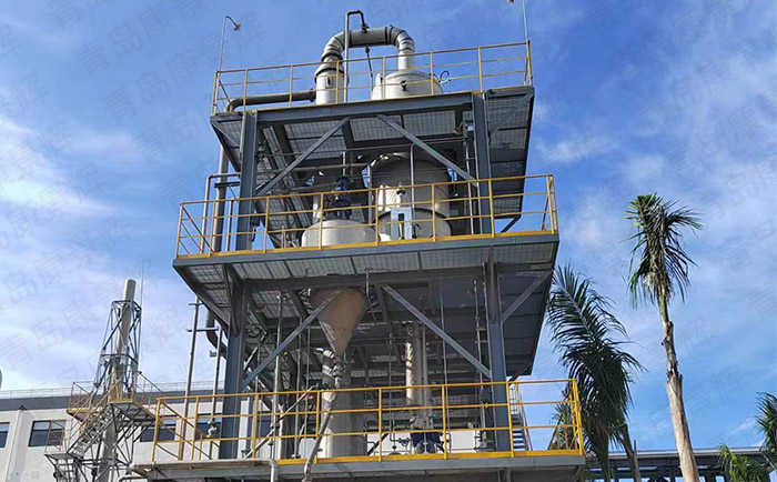 MVR蒸發(fā)器在醫(yī)藥中間體高鹽廢水中的作用 MVR蒸發(fā)器在醫(yī)藥中間體高鹽廢水中的作用